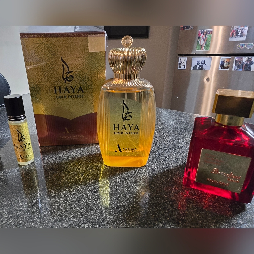 Haya Gold Intense & Barackart 540 Extrait Perfumes